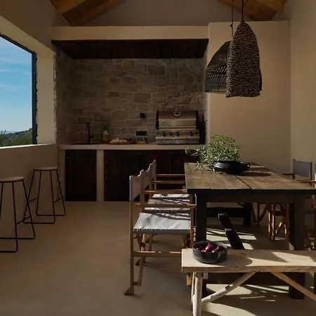 Luxauthentic With Heated Pool Salt Stone - Sauna, Jacuzzi, Gym, Outdoor Kitchen With Bbq Villa *