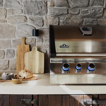 Luxauthentic With Heated Pool Salt Stone - Sauna, Jacuzzi, Gym, Outdoor Kitchen With Bbq Villa *