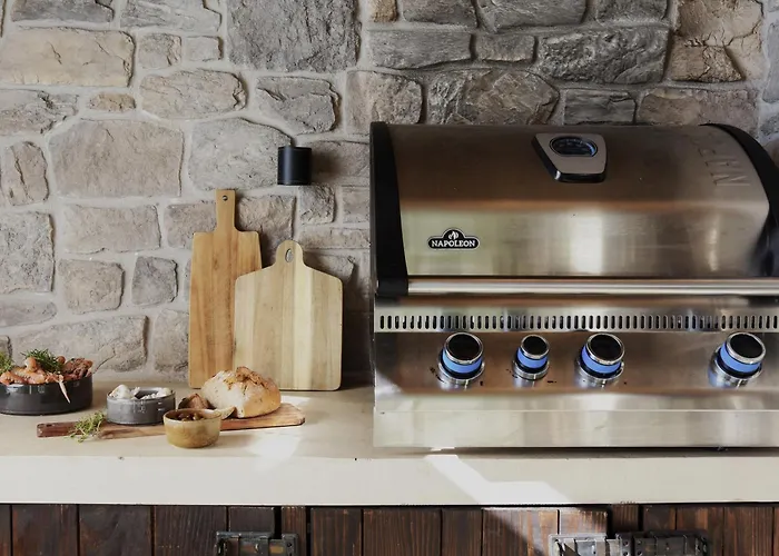 Luxauthentic With Heated Pool Salt Stone - Sauna, Jacuzzi, Gym, Outdoor Kitchen With Bbq Villa *
